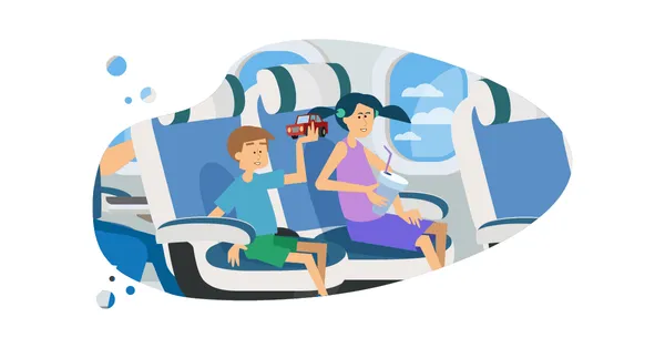Samodzielna podróż dziecka samolotem - od ilu lat można samemu latać samolotem?
